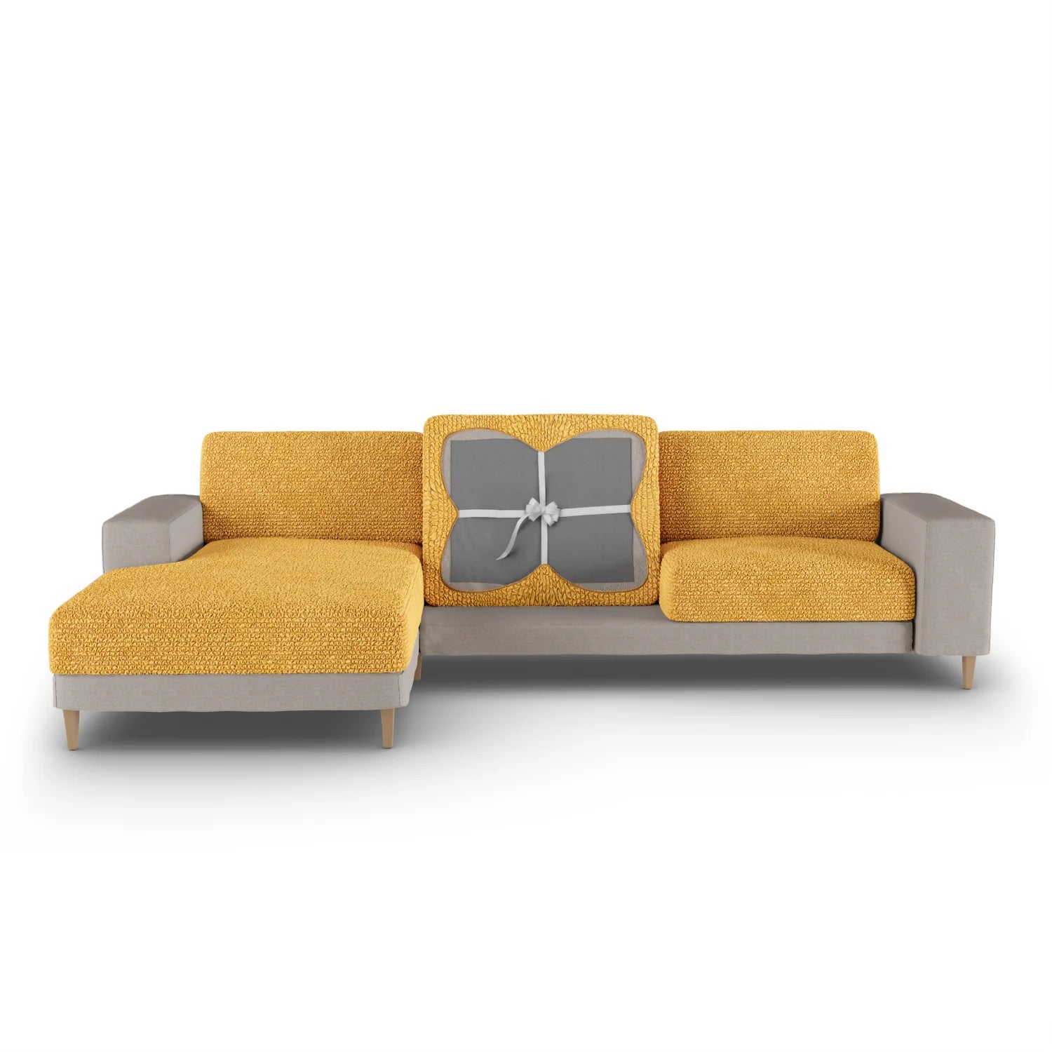 Seat Cushion Cover - Mango, Microfibra Collection